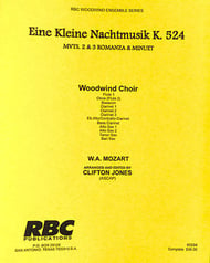 Eine Kleine Nachtmusik, Mvt. #2 and #3 Woodwind Choir cover Thumbnail